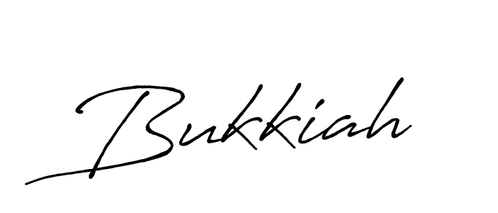 Use a signature maker to create a handwritten signature online. With this signature software, you can design (Antro_Vectra_Bolder) your own signature for name Bukkiah. Bukkiah signature style 7 images and pictures png