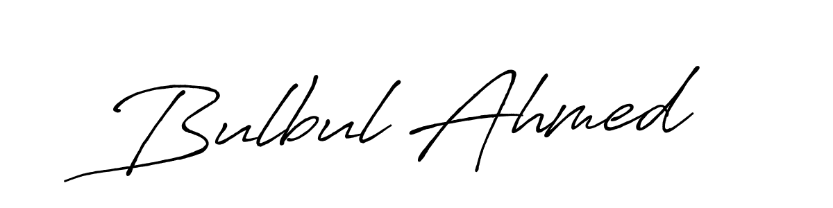 Antro_Vectra_Bolder is a professional signature style that is perfect for those who want to add a touch of class to their signature. It is also a great choice for those who want to make their signature more unique. Get Bulbul Ahmed name to fancy signature for free. Bulbul Ahmed signature style 7 images and pictures png