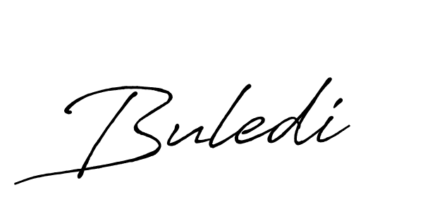 Buledi stylish signature style. Best Handwritten Sign (Antro_Vectra_Bolder) for my name. Handwritten Signature Collection Ideas for my name Buledi. Buledi signature style 7 images and pictures png