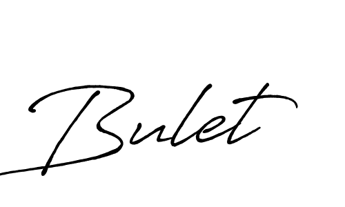 Make a beautiful signature design for name Bulet. Use this online signature maker to create a handwritten signature for free. Bulet signature style 7 images and pictures png