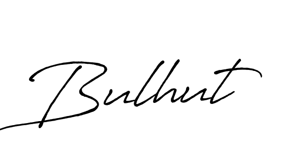 How to make Bulhut name signature. Use Antro_Vectra_Bolder style for creating short signs online. This is the latest handwritten sign. Bulhut signature style 7 images and pictures png