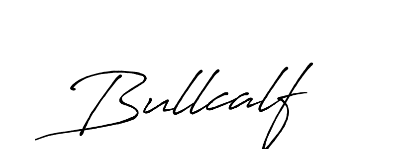 How to make Bullcalf name signature. Use Antro_Vectra_Bolder style for creating short signs online. This is the latest handwritten sign. Bullcalf signature style 7 images and pictures png