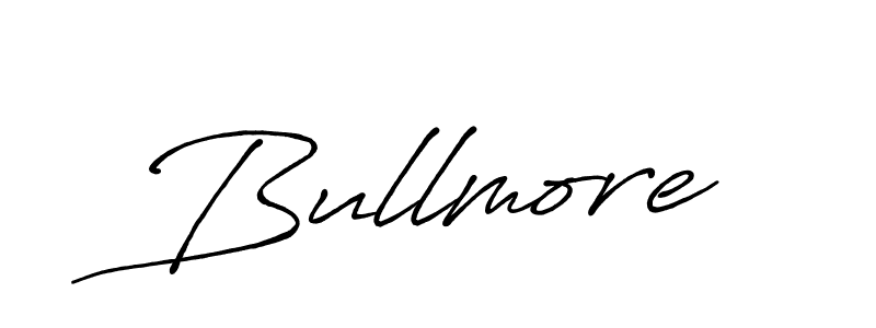 Make a beautiful signature design for name Bullmore. Use this online signature maker to create a handwritten signature for free. Bullmore signature style 7 images and pictures png