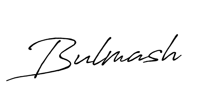 Also we have Bulmash name is the best signature style. Create professional handwritten signature collection using Antro_Vectra_Bolder autograph style. Bulmash signature style 7 images and pictures png