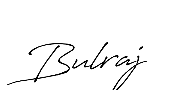 Bulraj stylish signature style. Best Handwritten Sign (Antro_Vectra_Bolder) for my name. Handwritten Signature Collection Ideas for my name Bulraj. Bulraj signature style 7 images and pictures png