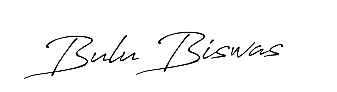 It looks lik you need a new signature style for name Bulu Biswas. Design unique handwritten (Antro_Vectra_Bolder) signature with our free signature maker in just a few clicks. Bulu Biswas signature style 7 images and pictures png