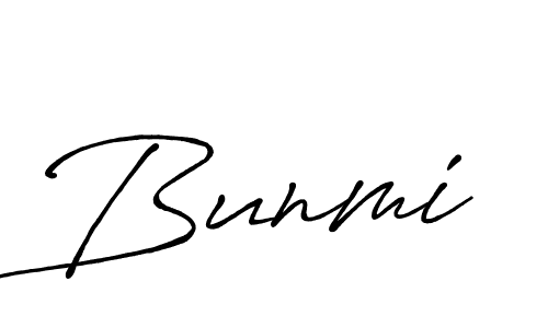 It looks lik you need a new signature style for name Bunmi. Design unique handwritten (Antro_Vectra_Bolder) signature with our free signature maker in just a few clicks. Bunmi signature style 7 images and pictures png