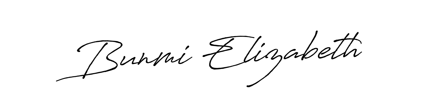 How to Draw Bunmi Elizabeth signature style? Antro_Vectra_Bolder is a latest design signature styles for name Bunmi Elizabeth. Bunmi Elizabeth signature style 7 images and pictures png