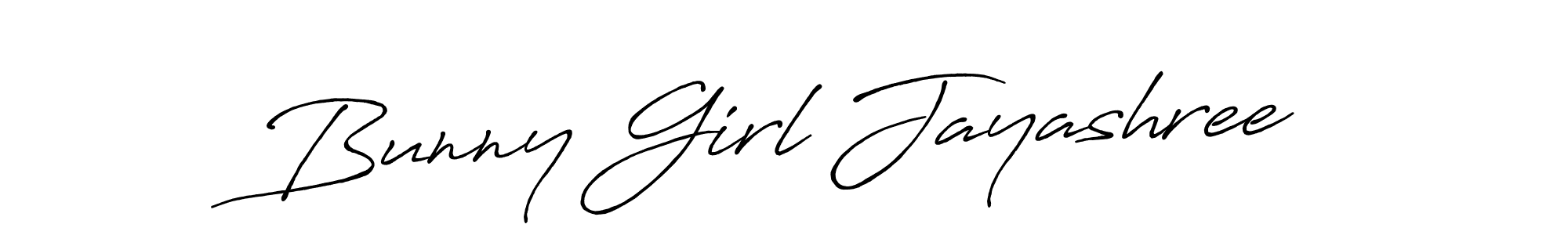 This is the best signature style for the Bunny Girl Jayashree name. Also you like these signature font (Antro_Vectra_Bolder). Mix name signature. Bunny Girl Jayashree signature style 7 images and pictures png