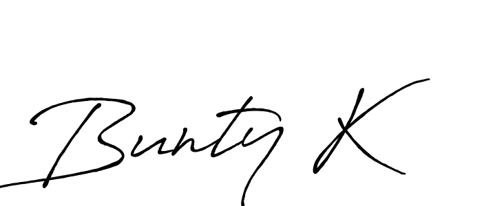 Here are the top 10 professional signature styles for the name Bunty K. These are the best autograph styles you can use for your name. Bunty K signature style 7 images and pictures png