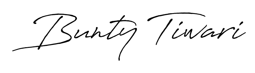 Antro_Vectra_Bolder is a professional signature style that is perfect for those who want to add a touch of class to their signature. Get Bunty Tiwari name fancy signature for free. Bunty Tiwari signature style 7 images and pictures png