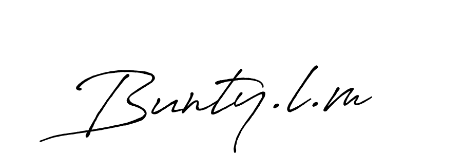 See photos of Bunty.l.m official signature by Spectra . Check more albums & portfolios. Read reviews & check more about Antro_Vectra_Bolder font. Bunty.l.m signature style 7 images and pictures png