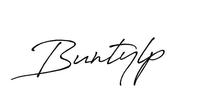 Also we have Buntylp name is the best signature style. Create professional handwritten signature collection using Antro_Vectra_Bolder autograph style. Buntylp signature style 7 images and pictures png