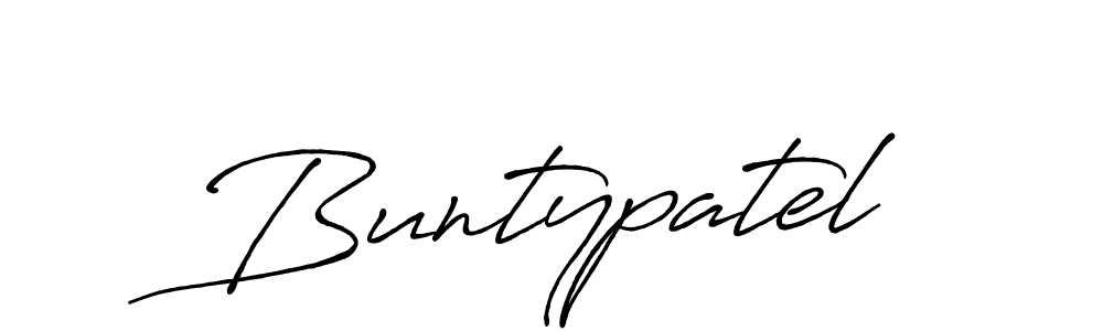 Antro_Vectra_Bolder is a professional signature style that is perfect for those who want to add a touch of class to their signature. It is also a great choice for those who want to make their signature more unique. Get Buntypatel name to fancy signature for free. Buntypatel signature style 7 images and pictures png