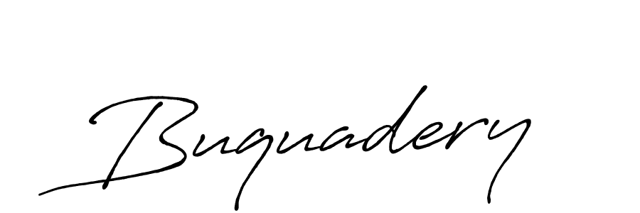How to make Buquadery signature? Antro_Vectra_Bolder is a professional autograph style. Create handwritten signature for Buquadery name. Buquadery signature style 7 images and pictures png