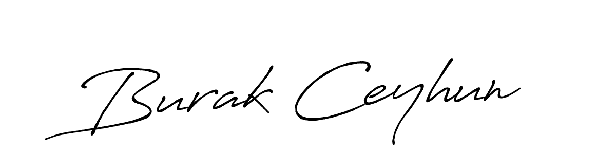 Use a signature maker to create a handwritten signature online. With this signature software, you can design (Antro_Vectra_Bolder) your own signature for name Burak Ceyhun. Burak Ceyhun signature style 7 images and pictures png