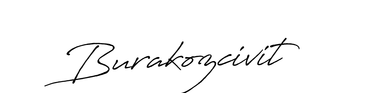 if you are searching for the best signature style for your name Burakozcivit. so please give up your signature search. here we have designed multiple signature styles  using Antro_Vectra_Bolder. Burakozcivit signature style 7 images and pictures png
