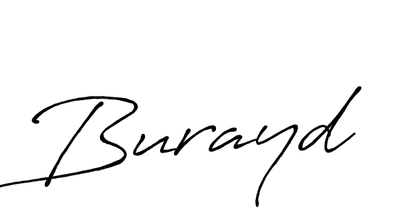 How to make Burayd name signature. Use Antro_Vectra_Bolder style for creating short signs online. This is the latest handwritten sign. Burayd signature style 7 images and pictures png