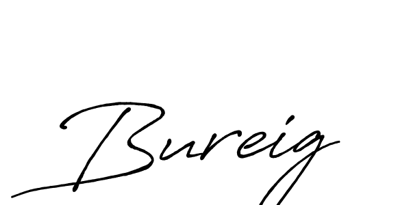 Use a signature maker to create a handwritten signature online. With this signature software, you can design (Antro_Vectra_Bolder) your own signature for name Bureig. Bureig signature style 7 images and pictures png