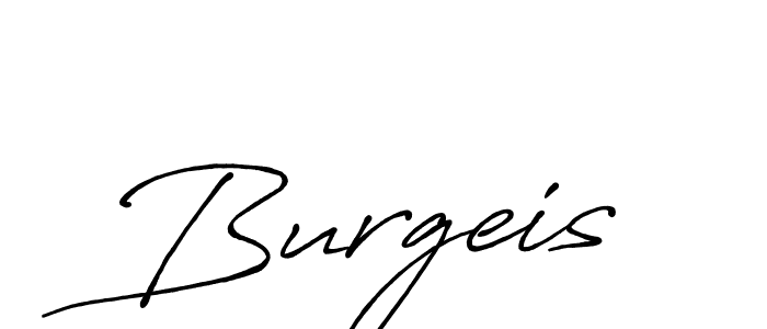 Use a signature maker to create a handwritten signature online. With this signature software, you can design (Antro_Vectra_Bolder) your own signature for name Burgeis. Burgeis signature style 7 images and pictures png