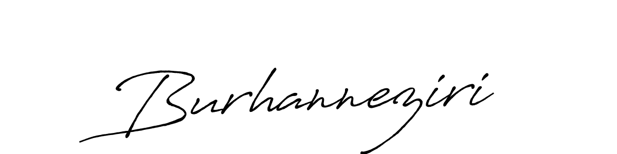 It looks lik you need a new signature style for name Burhanneziri. Design unique handwritten (Antro_Vectra_Bolder) signature with our free signature maker in just a few clicks. Burhanneziri signature style 7 images and pictures png