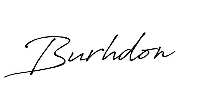 Make a short Burhdon signature style. Manage your documents anywhere anytime using Antro_Vectra_Bolder. Create and add eSignatures, submit forms, share and send files easily. Burhdon signature style 7 images and pictures png