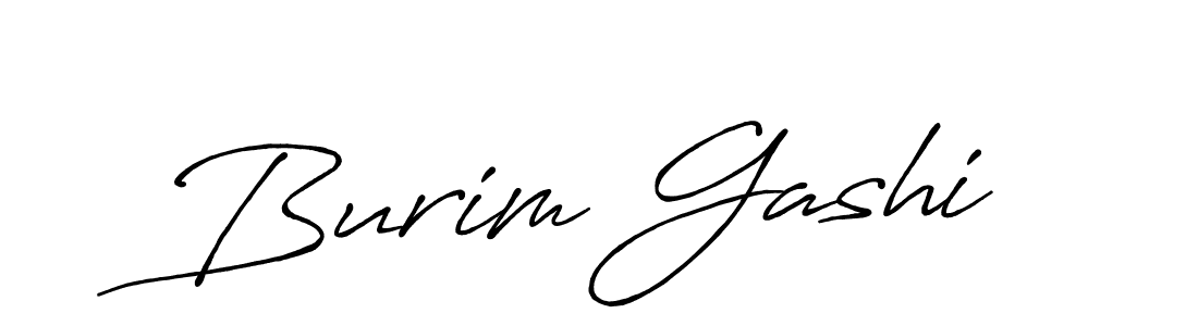 How to make Burim Gashi signature? Antro_Vectra_Bolder is a professional autograph style. Create handwritten signature for Burim Gashi name. Burim Gashi signature style 7 images and pictures png