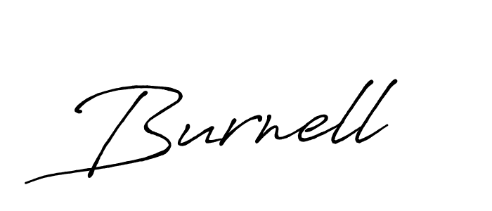 Design your own signature with our free online signature maker. With this signature software, you can create a handwritten (Antro_Vectra_Bolder) signature for name Burnell. Burnell signature style 7 images and pictures png
