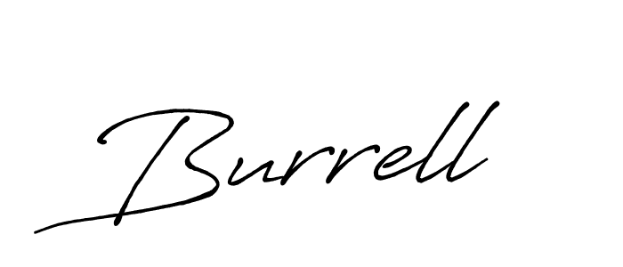 Design your own signature with our free online signature maker. With this signature software, you can create a handwritten (Antro_Vectra_Bolder) signature for name Burrell. Burrell signature style 7 images and pictures png