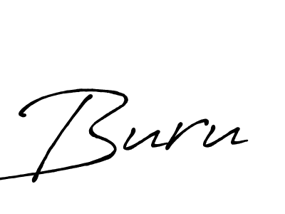 Design your own signature with our free online signature maker. With this signature software, you can create a handwritten (Antro_Vectra_Bolder) signature for name Buru. Buru signature style 7 images and pictures png