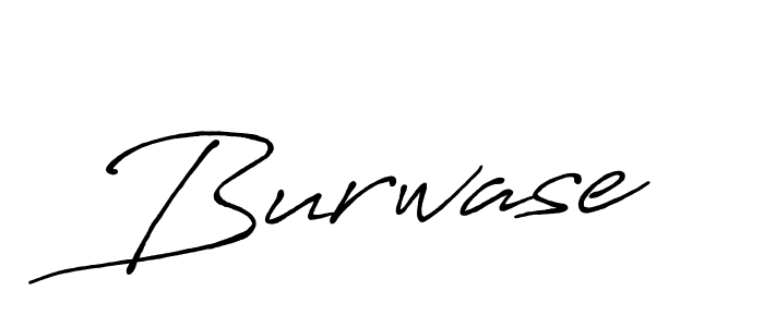 Burwase stylish signature style. Best Handwritten Sign (Antro_Vectra_Bolder) for my name. Handwritten Signature Collection Ideas for my name Burwase. Burwase signature style 7 images and pictures png