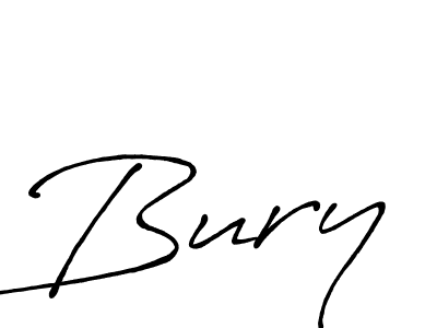 Make a beautiful signature design for name Bury. With this signature (Antro_Vectra_Bolder) style, you can create a handwritten signature for free. Bury signature style 7 images and pictures png