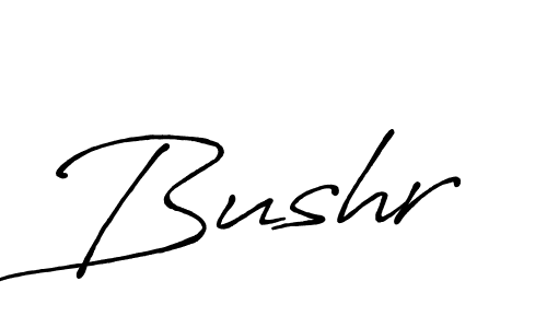 Make a beautiful signature design for name Bushr. Use this online signature maker to create a handwritten signature for free. Bushr signature style 7 images and pictures png