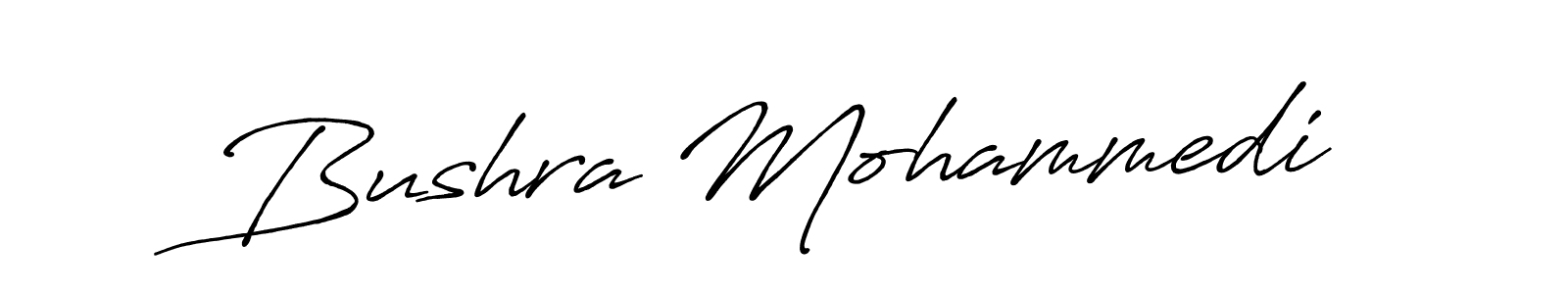 Best and Professional Signature Style for Bushra Mohammedi. Antro_Vectra_Bolder Best Signature Style Collection. Bushra Mohammedi signature style 7 images and pictures png