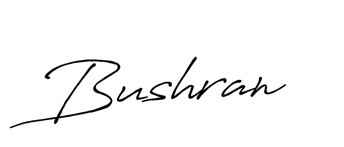 Make a beautiful signature design for name Bushran. Use this online signature maker to create a handwritten signature for free. Bushran signature style 7 images and pictures png