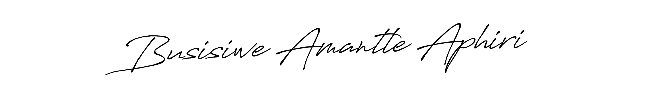 Antro_Vectra_Bolder is a professional signature style that is perfect for those who want to add a touch of class to their signature. It is also a great choice for those who want to make their signature more unique. Get Busisiwe Amantle Aphiri name to fancy signature for free. Busisiwe Amantle Aphiri signature style 7 images and pictures png