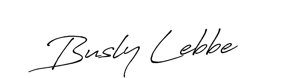 if you are searching for the best signature style for your name Busly Lebbe. so please give up your signature search. here we have designed multiple signature styles  using Antro_Vectra_Bolder. Busly Lebbe signature style 7 images and pictures png
