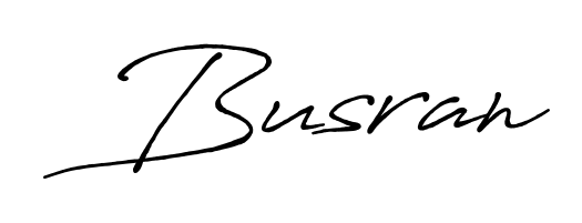 The best way (Antro_Vectra_Bolder) to make a short signature is to pick only two or three words in your name. For converting this name Busran. Busran signature style 7 images and pictures png