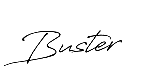 How to make Buster name signature. Use Antro_Vectra_Bolder style for creating short signs online. This is the latest handwritten sign. Buster signature style 7 images and pictures png