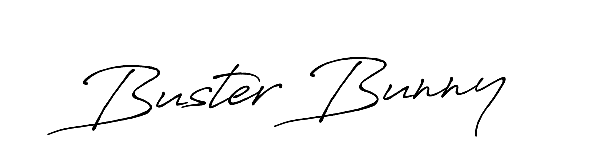 How to make Buster Bunny name signature. Use Antro_Vectra_Bolder style for creating short signs online. This is the latest handwritten sign. Buster Bunny signature style 7 images and pictures png