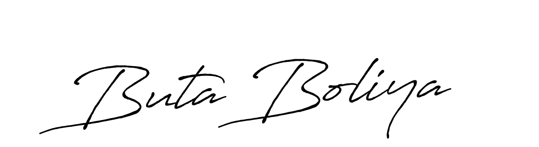 It looks lik you need a new signature style for name Buta Boliya. Design unique handwritten (Antro_Vectra_Bolder) signature with our free signature maker in just a few clicks. Buta Boliya signature style 7 images and pictures png