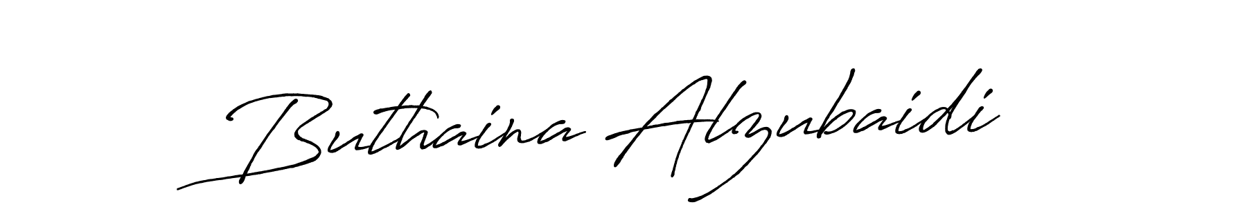 Make a short Buthaina Alzubaidi signature style. Manage your documents anywhere anytime using Antro_Vectra_Bolder. Create and add eSignatures, submit forms, share and send files easily. Buthaina Alzubaidi signature style 7 images and pictures png
