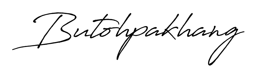 Discover the perfect balance of readability and style for Butohpakhang with Antro_Vectra_Bolder font. Create your dream signature today. Butohpakhang signature style 7 images and pictures png
