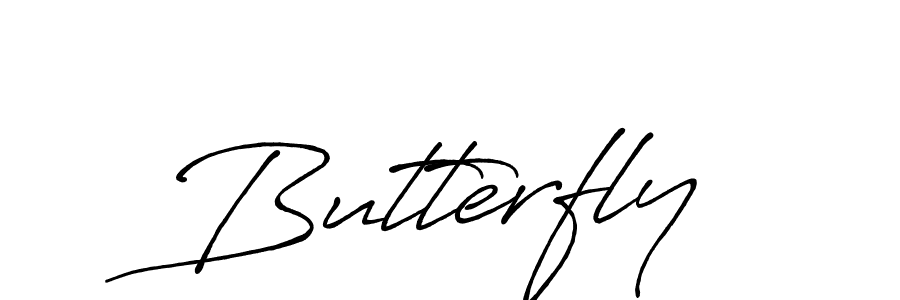Design your own signature with our free online signature maker. With this signature software, you can create a handwritten (Antro_Vectra_Bolder) signature for name Butterfly. Butterfly signature style 7 images and pictures png