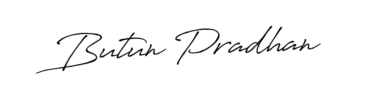 Also You can easily find your signature by using the search form. We will create Butun Pradhan name handwritten signature images for you free of cost using Antro_Vectra_Bolder sign style. Butun Pradhan signature style 7 images and pictures png