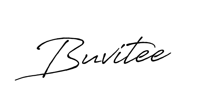 Also we have Buvitee name is the best signature style. Create professional handwritten signature collection using Antro_Vectra_Bolder autograph style. Buvitee signature style 7 images and pictures png