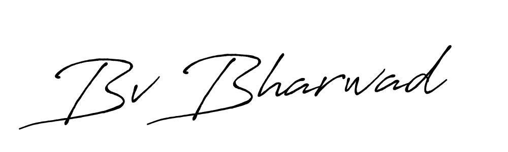 if you are searching for the best signature style for your name Bv Bharwad. so please give up your signature search. here we have designed multiple signature styles  using Antro_Vectra_Bolder. Bv Bharwad signature style 7 images and pictures png
