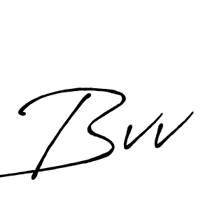 You should practise on your own different ways (Antro_Vectra_Bolder) to write your name (Bvv) in signature. don't let someone else do it for you. Bvv signature style 7 images and pictures png