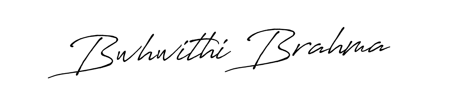 How to make Bwhwithi Brahma signature? Antro_Vectra_Bolder is a professional autograph style. Create handwritten signature for Bwhwithi Brahma name. Bwhwithi Brahma signature style 7 images and pictures png