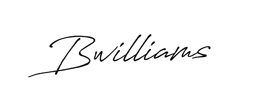 Make a beautiful signature design for name Bwilliams. Use this online signature maker to create a handwritten signature for free. Bwilliams signature style 7 images and pictures png